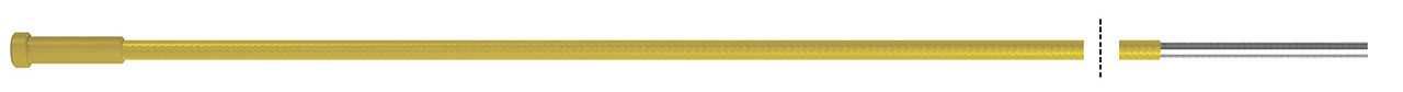 Fubag Канал направляющий 4.60 м диам. 1.6_тефлон_желтый FB.TLY-40 MAG фото, изображение