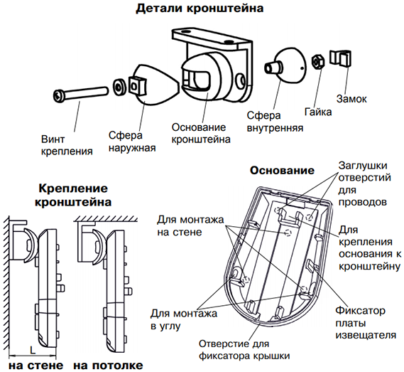 Схема подключения фотон 9 датчик движения