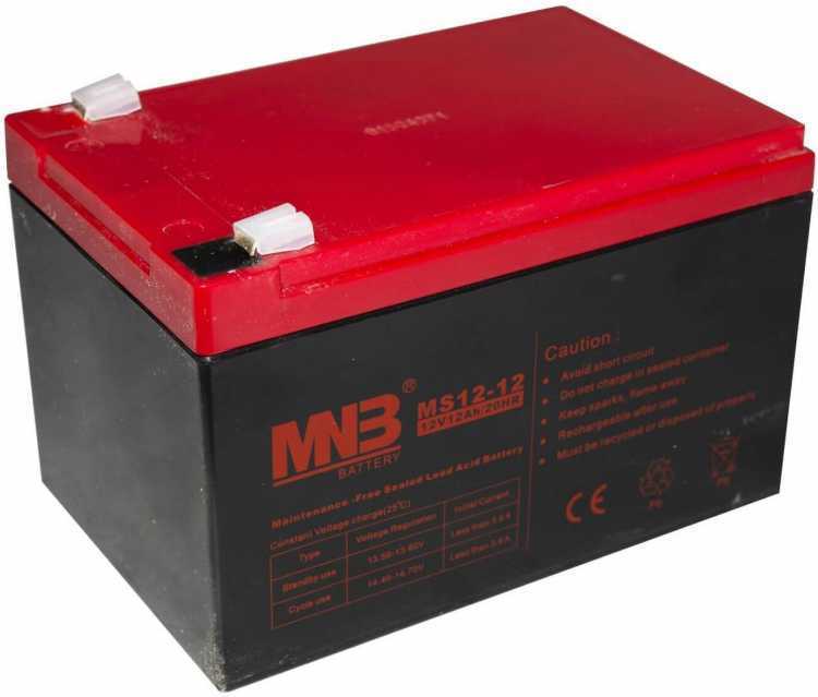 MNB Battery MS 12-12 Аккумуляторы фото, изображение