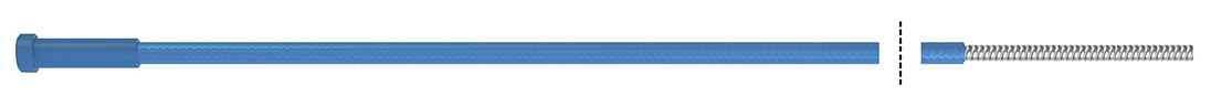 Fubag Канал направляющий 5.40 м диам. 0.6-0.9_сталь_синий (1 шт.) FB.SLB-50 Аксессуары к горелкам TIG, MIG/MAG фото, изображение