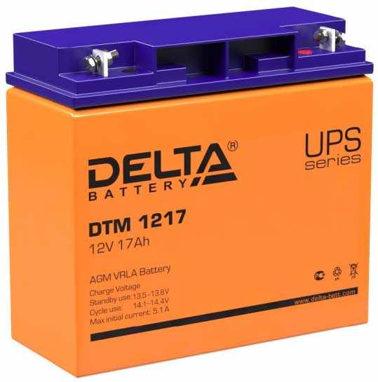 Delta DTM 1217 Аккумуляторы фото, изображение