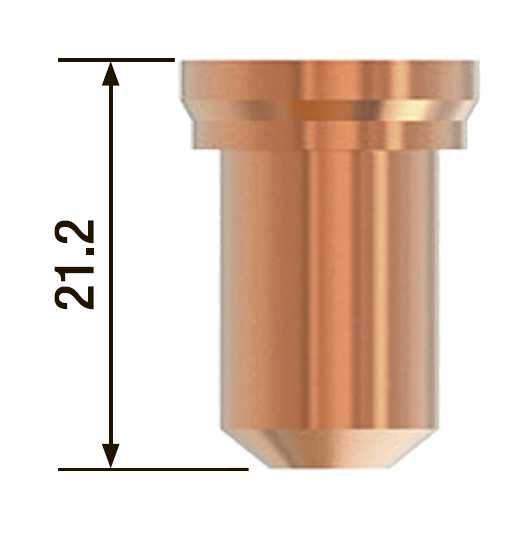 FUBAG Плазменное сопло 1.1 мм/50-60А для FB P80 (FBP80_CT-11) Аксессуары к горелкам Plasma фото, изображение