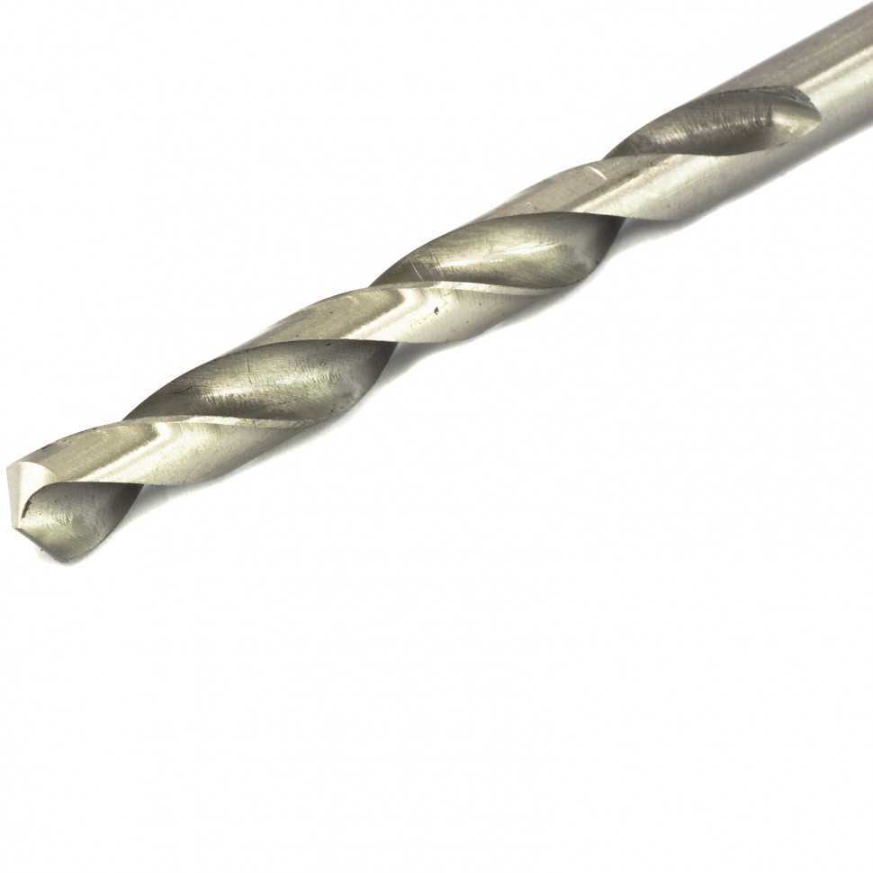 Сверло по металлу, 10.5 мм, полированное, HSS, 5 шт, цилиндрический хвостовик Matrix Сверла по металлу спиральные фото, изображение