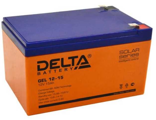 Delta GEL 12-15 Аккумуляторы фото, изображение