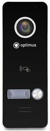 Optimus DSH-1080/1 черная Цветные вызывные панели на 1 абонента фото, изображение