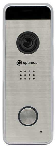Optimus DSH-1080_v.1 серебро Цветные вызывные панели на 1 абонента фото, изображение