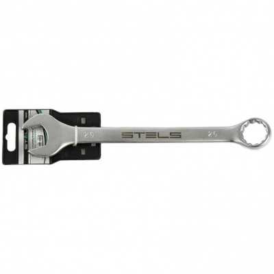 Ключ комбинированный, 26 мм, CrV, матовый хром Stels Ключи комбинированные фото, изображение