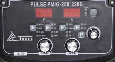 TSS PULSE PMIG-250 (220В) Полуавтоматическая сварка MIG/MAG и MMA фото, изображение