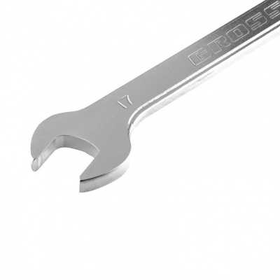 Ключ комбинированный трещоточный, 17 мм, количество зубьев 100 Gross Ключи комбинированные трещоточные фото, изображение
