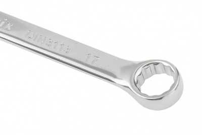 Ключ комбинированный, 17 мм, CrV, полированный хром Matrix Ключи комбинированные фото, изображение