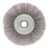 Щетка для УШМ, 175 мм, посадка 22.2 мм, плоская, витая проволока 0.3 мм Сибртех Щетки для УШМ фото, изображение