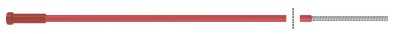 Fubag Канал направляющий 5.40 м диам. 1.0-1.2_сталь_красный (1 шт.) FB.SLR-50 Аксессуары к горелкам TIG, MIG/MAG фото, изображение