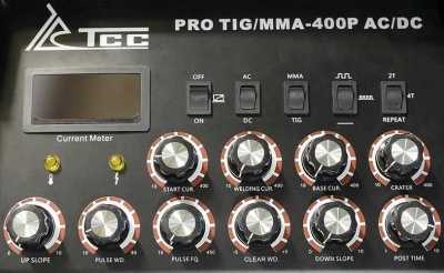 TSS PRO TIG/MMA-400P AC/DC Аргонно-дуговая сварка TIG и MMA фото, изображение