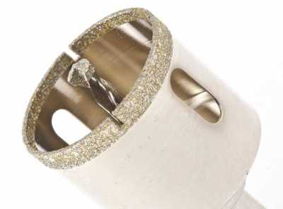 Сверло алмазное по керамограниту, 45 х 67 мм, трехгранный хвостовик Matrix Сверла алмазные по керамограниту фото, изображение