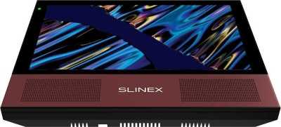 Slinex Sonik 7 Cloud (Чёрный+Чёрный / Чёрный+Марсала) Цветные видеодомофоны фото, изображение